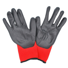 Hespax Custom 15G Polyester Nitrile Coated Gloves Assembly